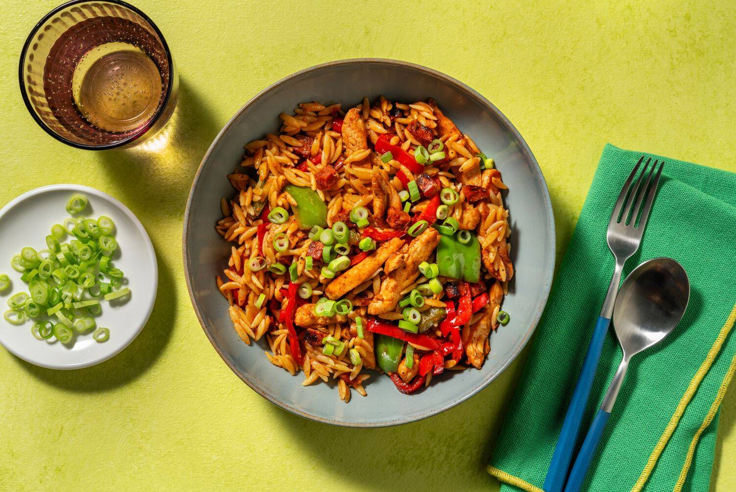 Jambalaya: Chorizo-Pfanne mit doppelt Hähnchen