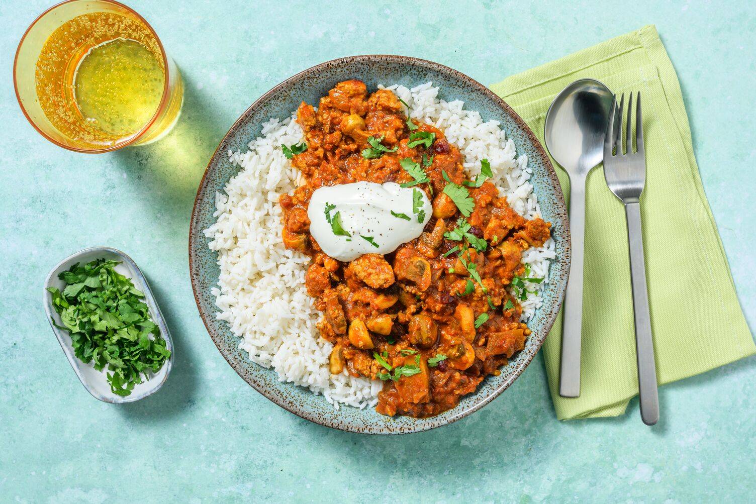 Double Beef and Mushroom Curry