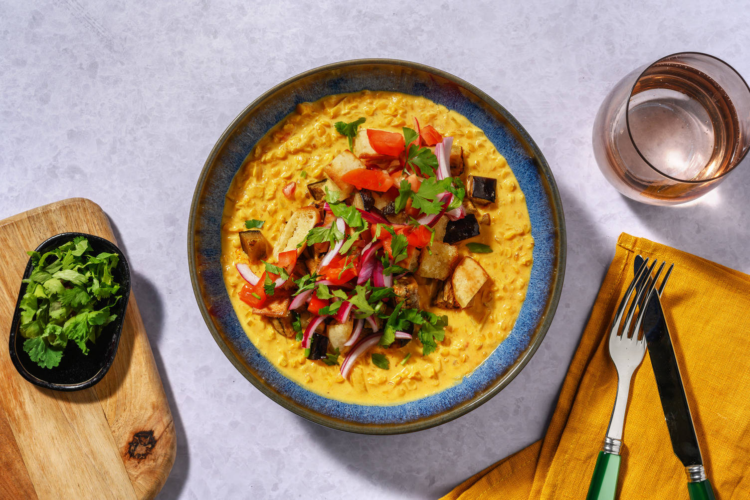 Indisk dhal chaat
