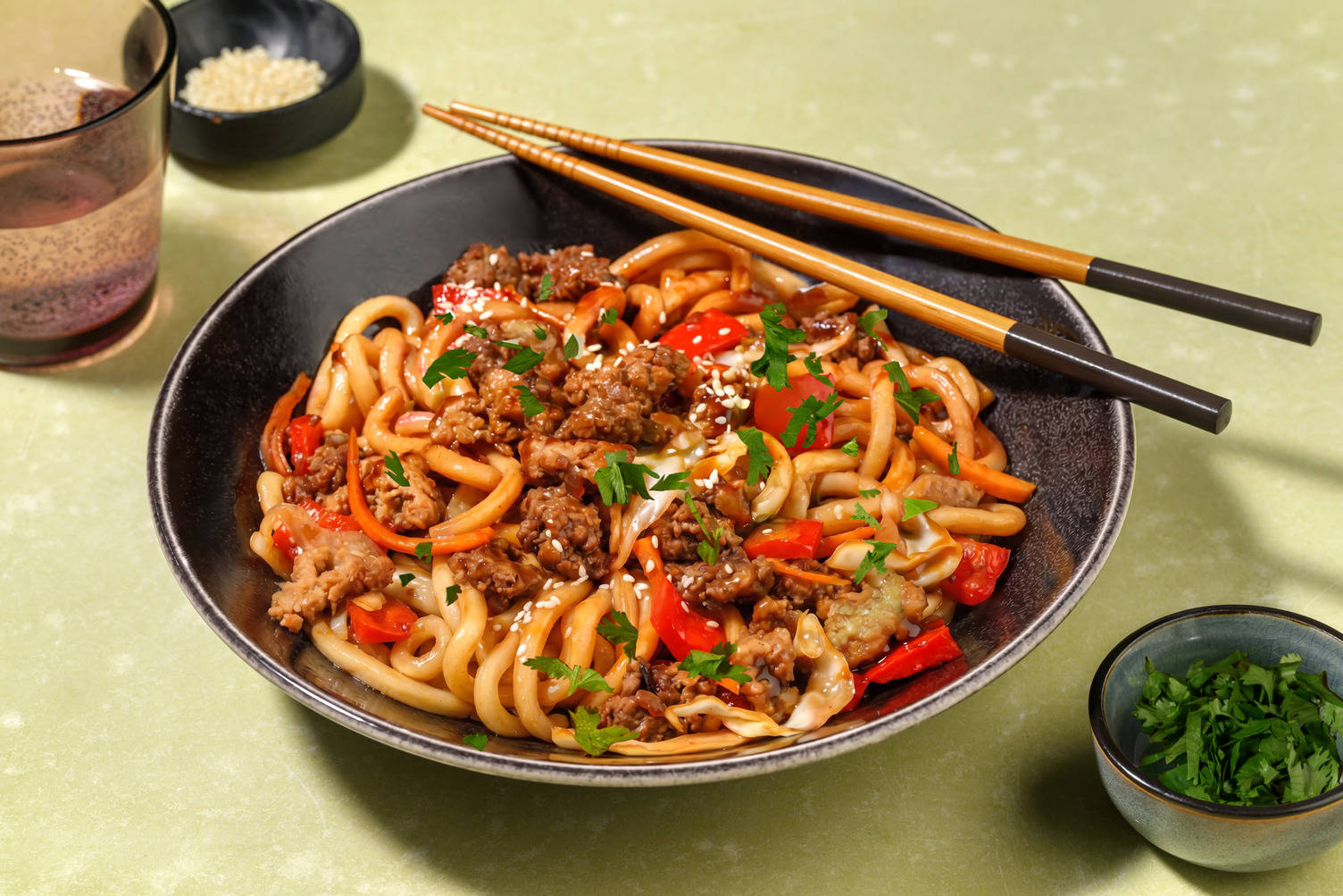 Lean Beef  and Bulgogi Ginger Stir-Fry