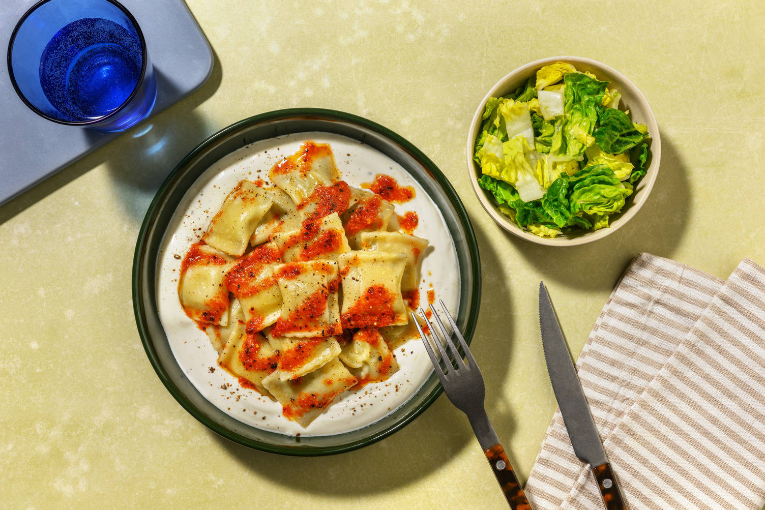 Veggie-Maultaschen nach Manti-Art