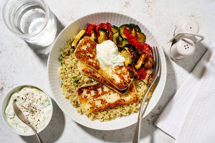 Middelhavskrydret halloumi