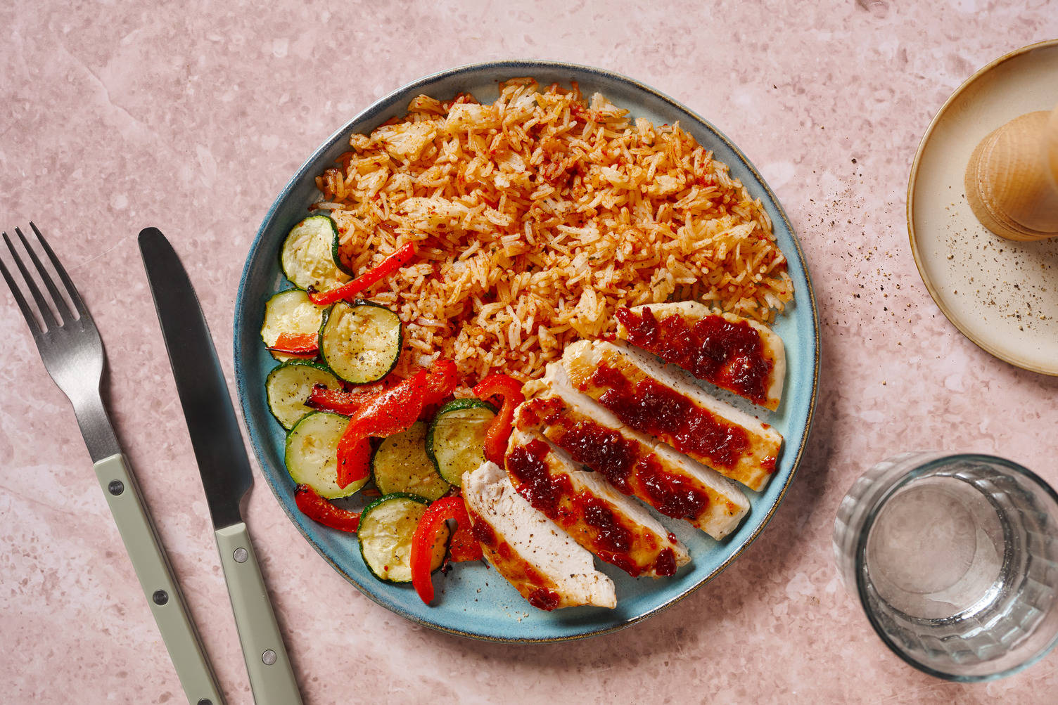 Oven-Baked Glazed Paprika Chicken