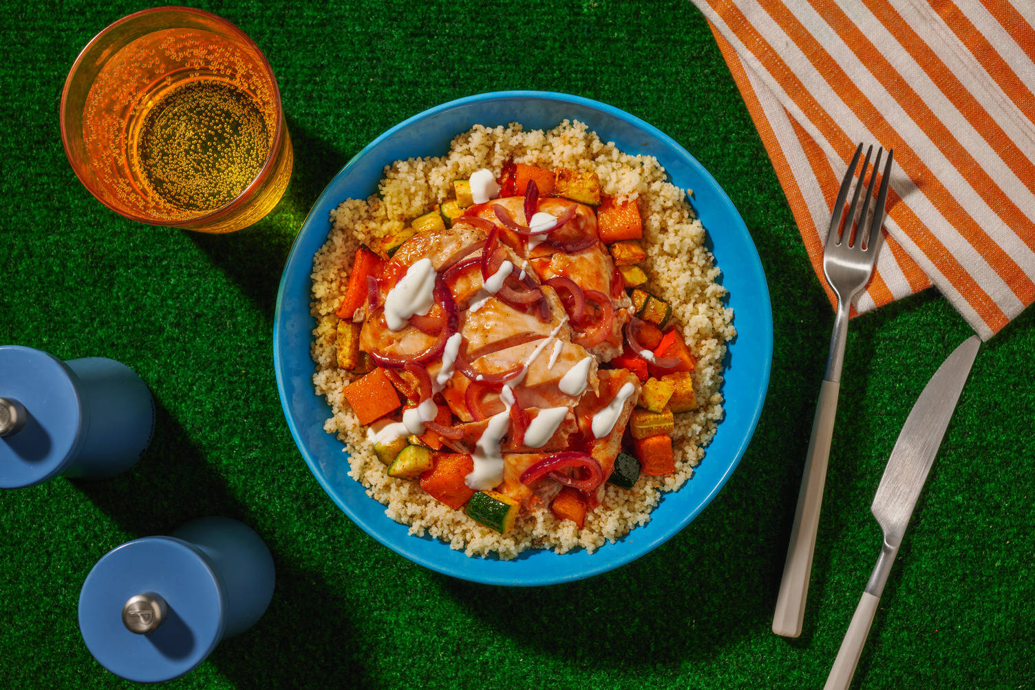 Marleen Jochems' favo: XL portie kalkoenfilet met couscous