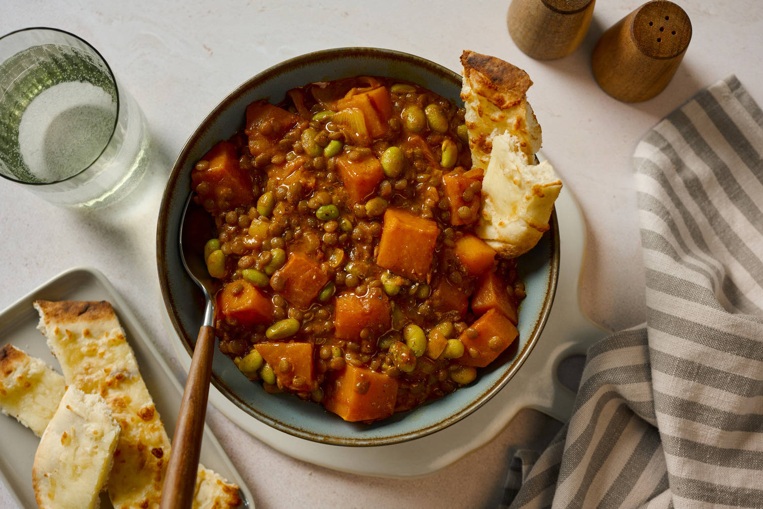 Mild Butternut and Lentil Korma