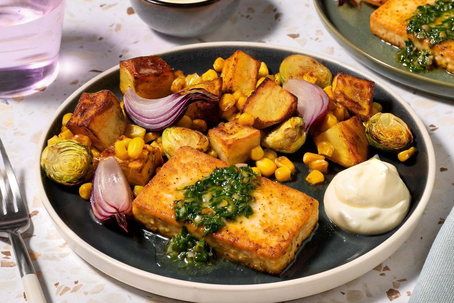 Karibisk sitrus-tofu