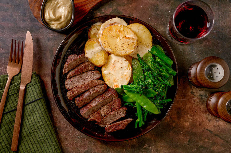 Roast Beef Sirloin & Dauphinoise Potatoes