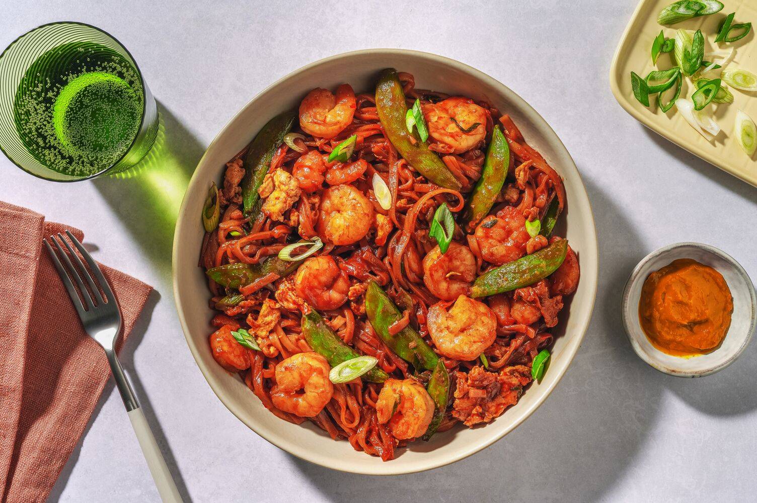 Double Sticky Sambal Prawn Char Kway Teow