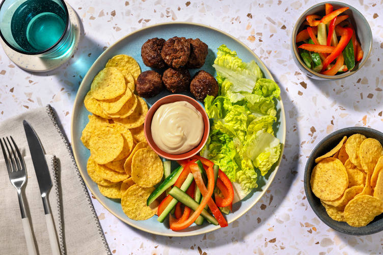 Double Mini Tex-Mex Beef Bites & Corn Chips