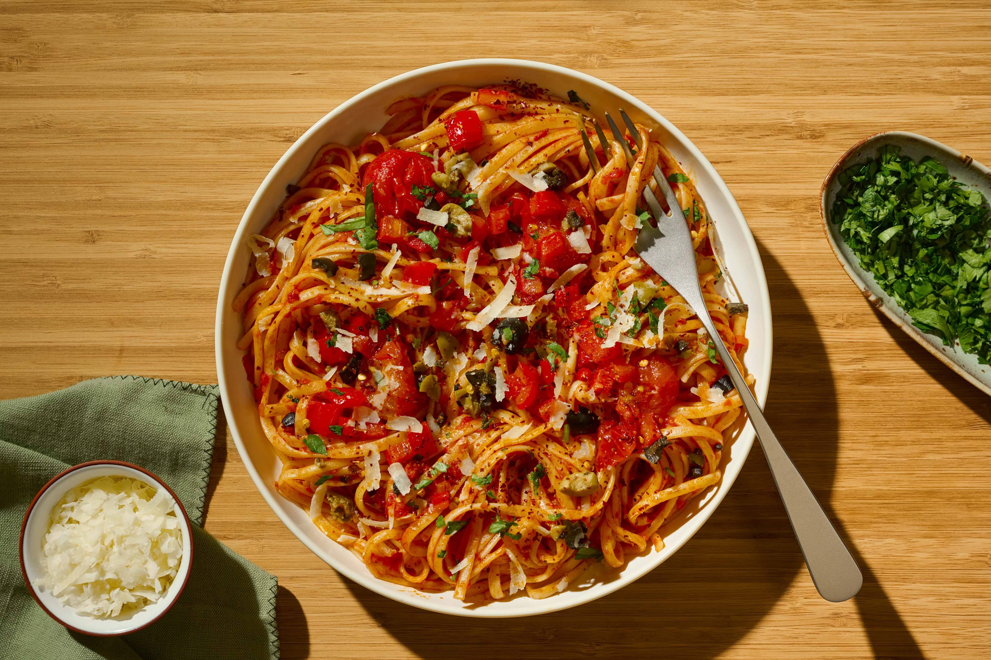 Spanish Chorizo and Baby Tomato Pasta