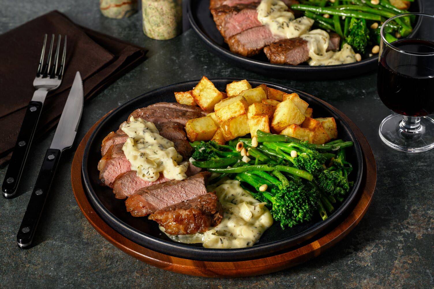 Roast Beef Sirloin & Decadent Onion Sauce