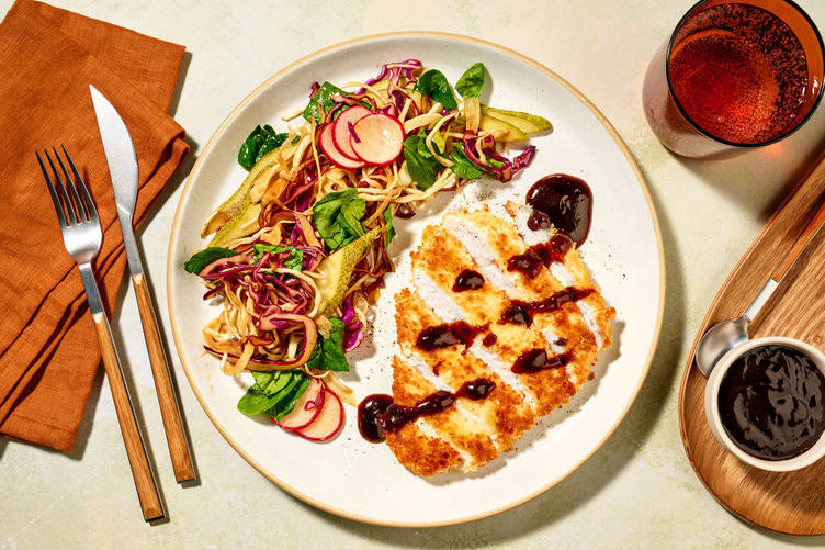 Japanese-Style Chicken Schnitzel