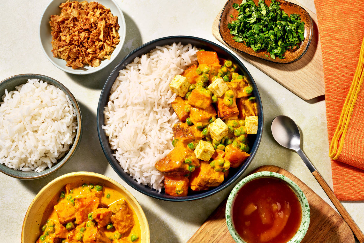 Easy Veggie Korma with Paneer