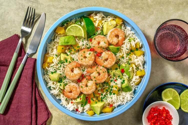 Soy and Chilli Prawns