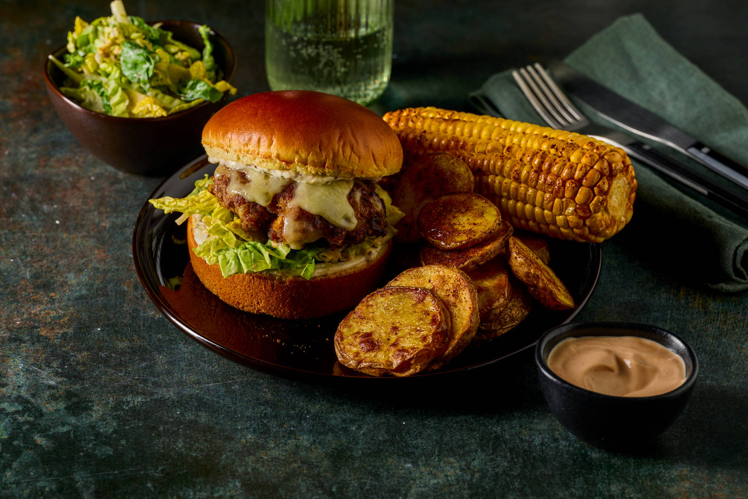 Oklahoma Onion Burger mit Bio-Rinderhack