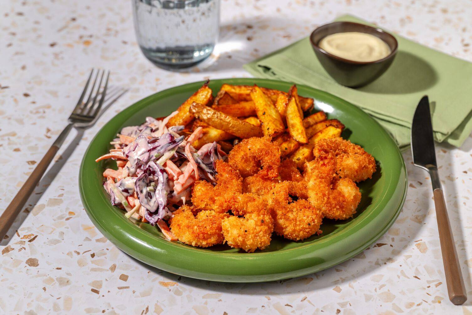 Crevettes croustillantes comme en Louisiane