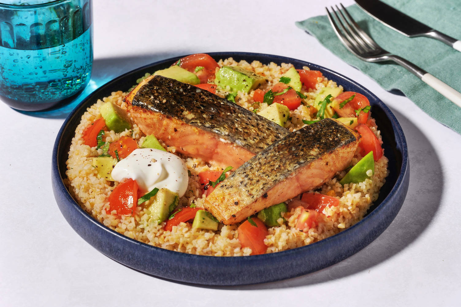 Super Quick Double Tandoori Salmon
