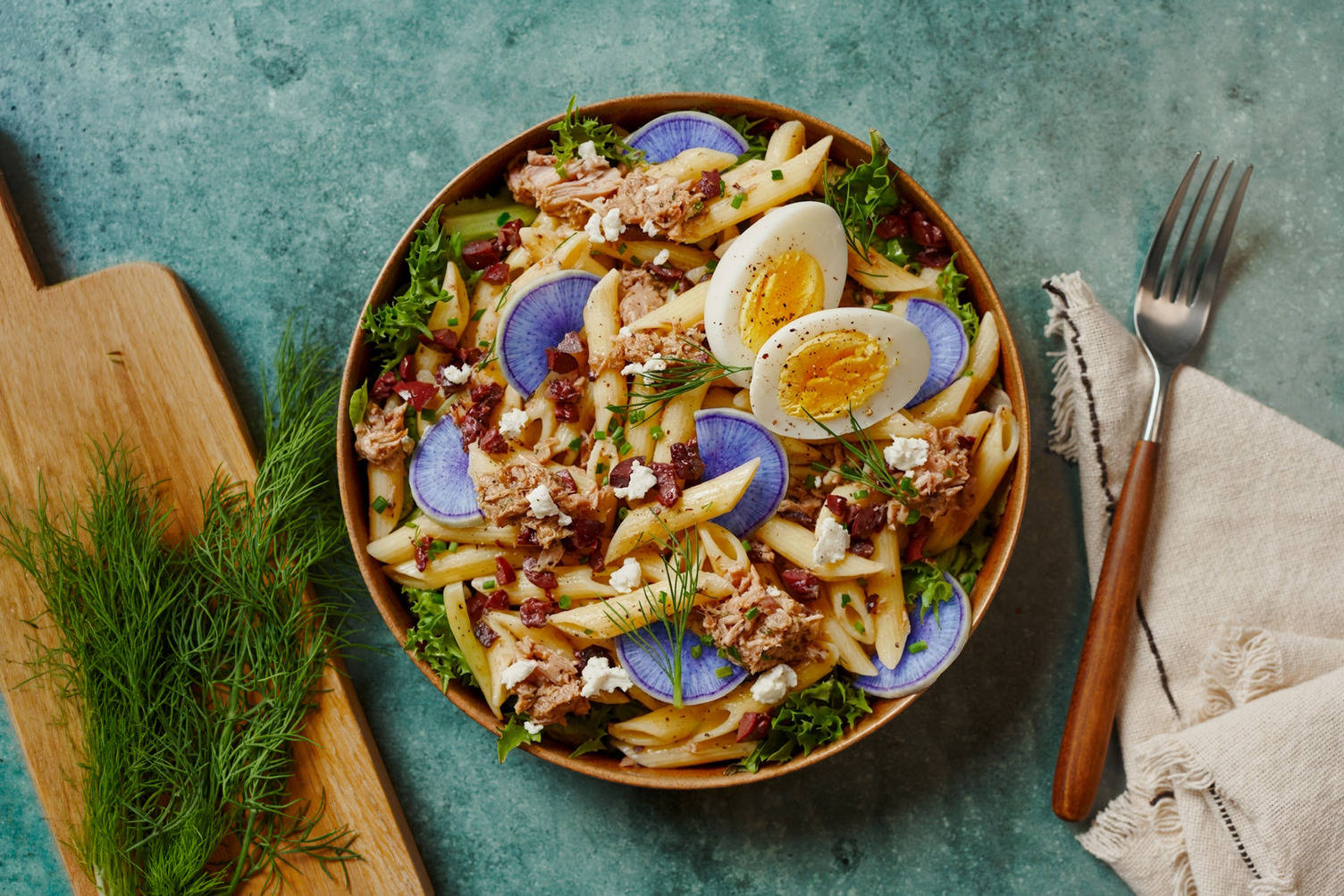 La Méditerranéenne : penne, thon & olives