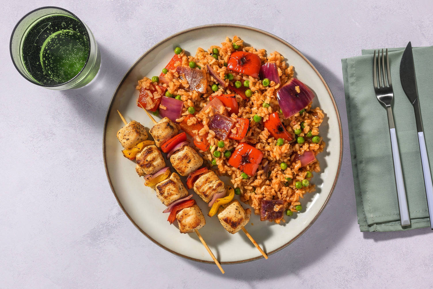 Szechuan Chicken Skewers