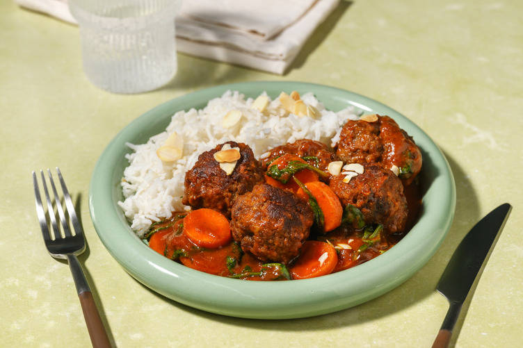 Rogan Josh Lean Beef Meatballs