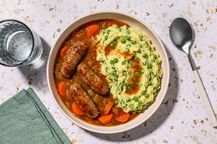 Guinness® and Irish Sausage Casserole