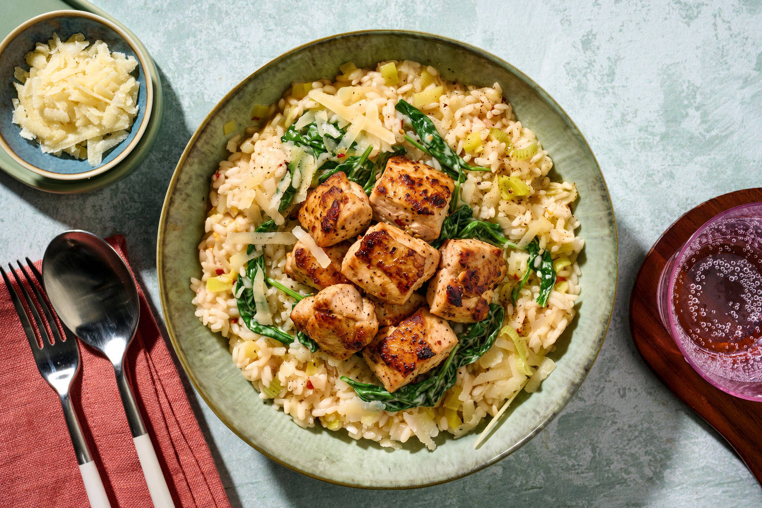 Chilli Butter Irish Chicken Risotto