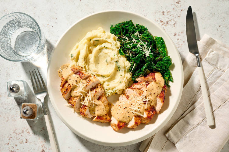 Double Peri Peri Chicken in Creamy Spiced Ricotta Sauce