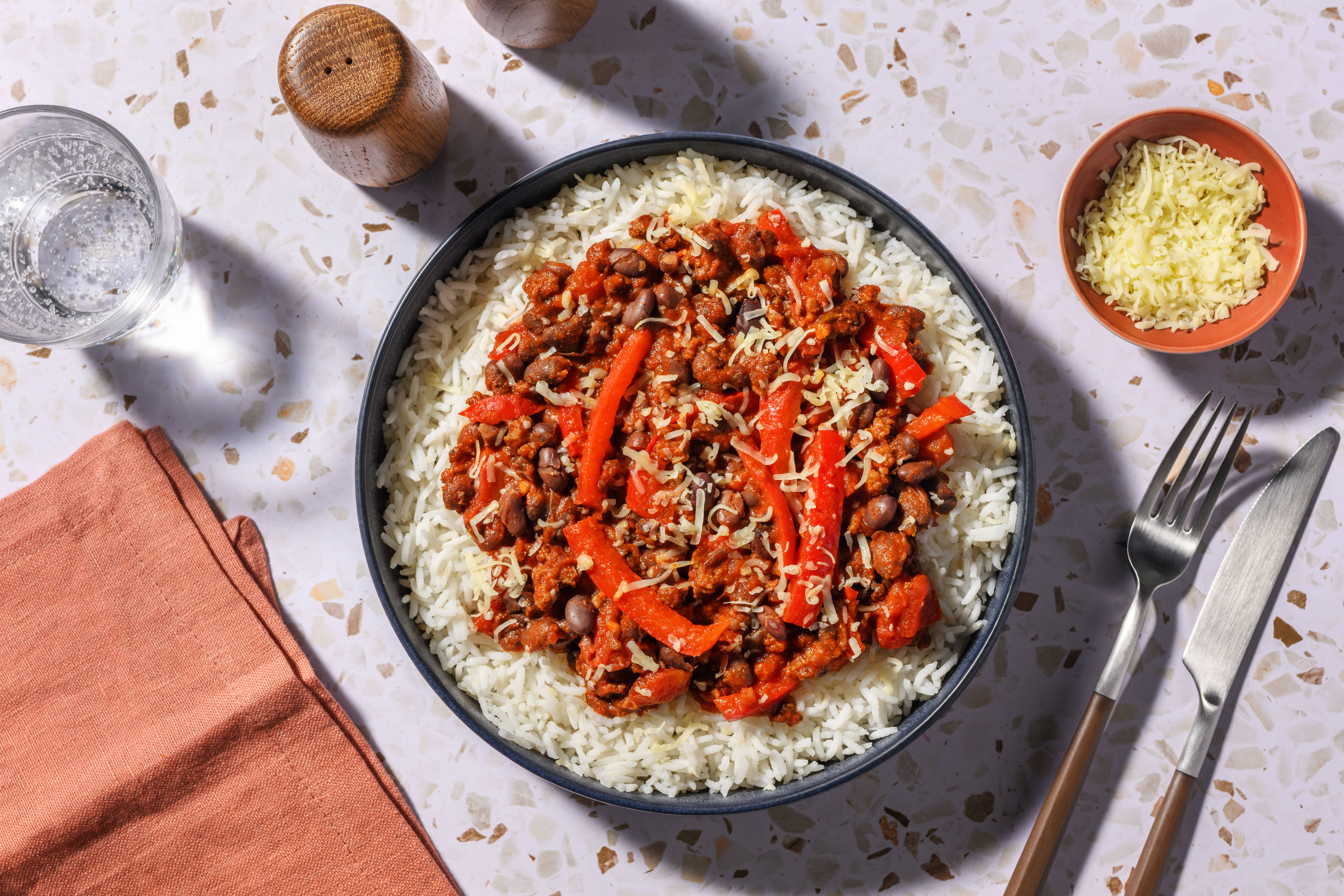 Mildes Chili con Carne mit Bio-Rinderhackfleisch