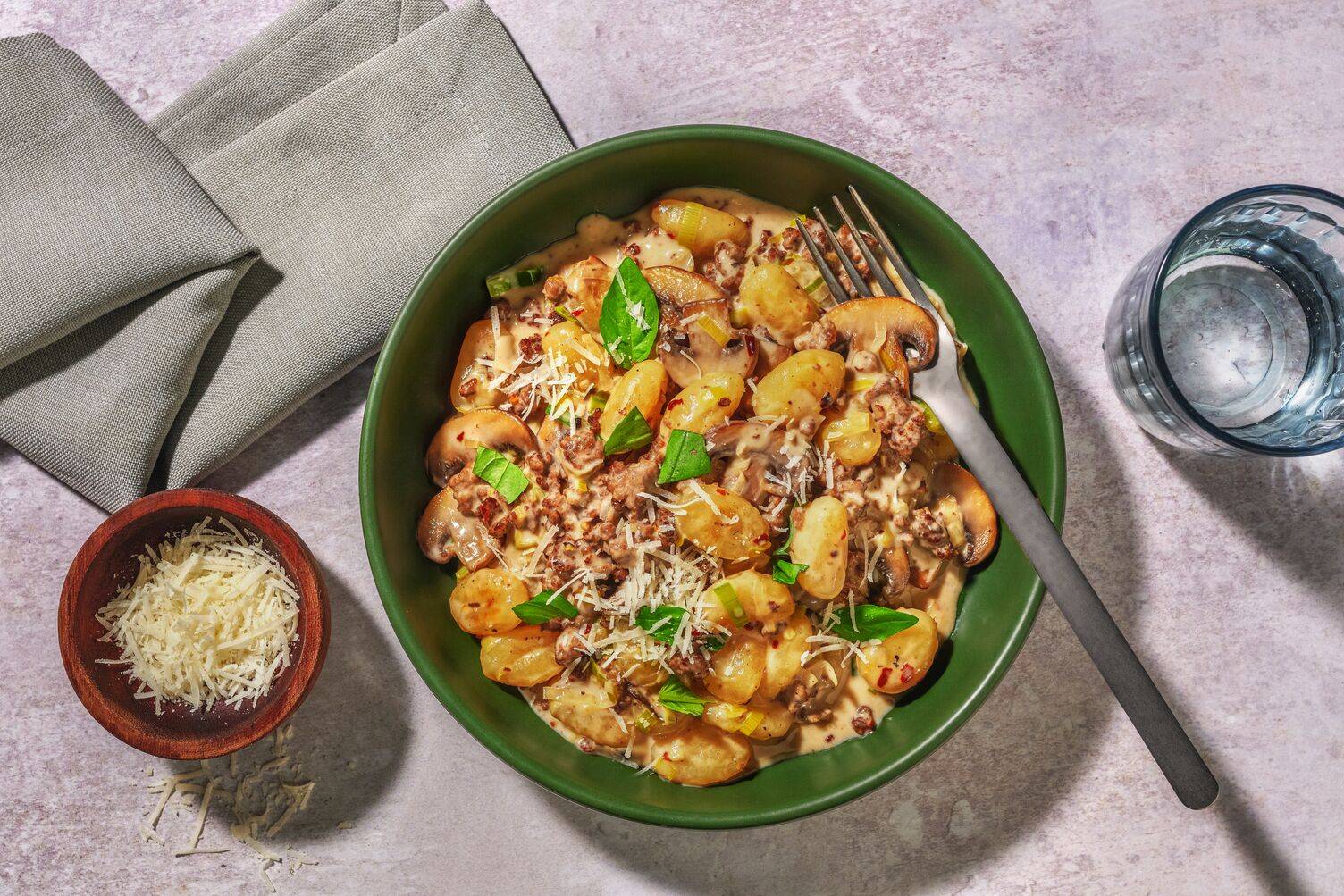 Gnocchi-Pfanne mit Bio-Rinderhack