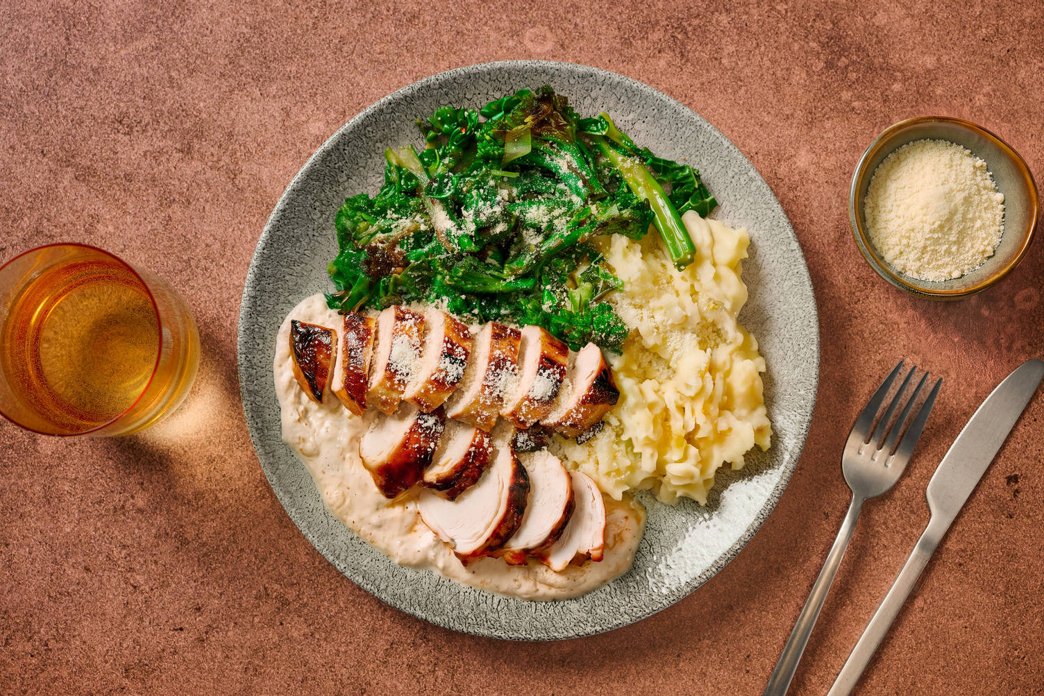 Double Peri Peri Chicken in Creamy Spiced Ricotta Sauce