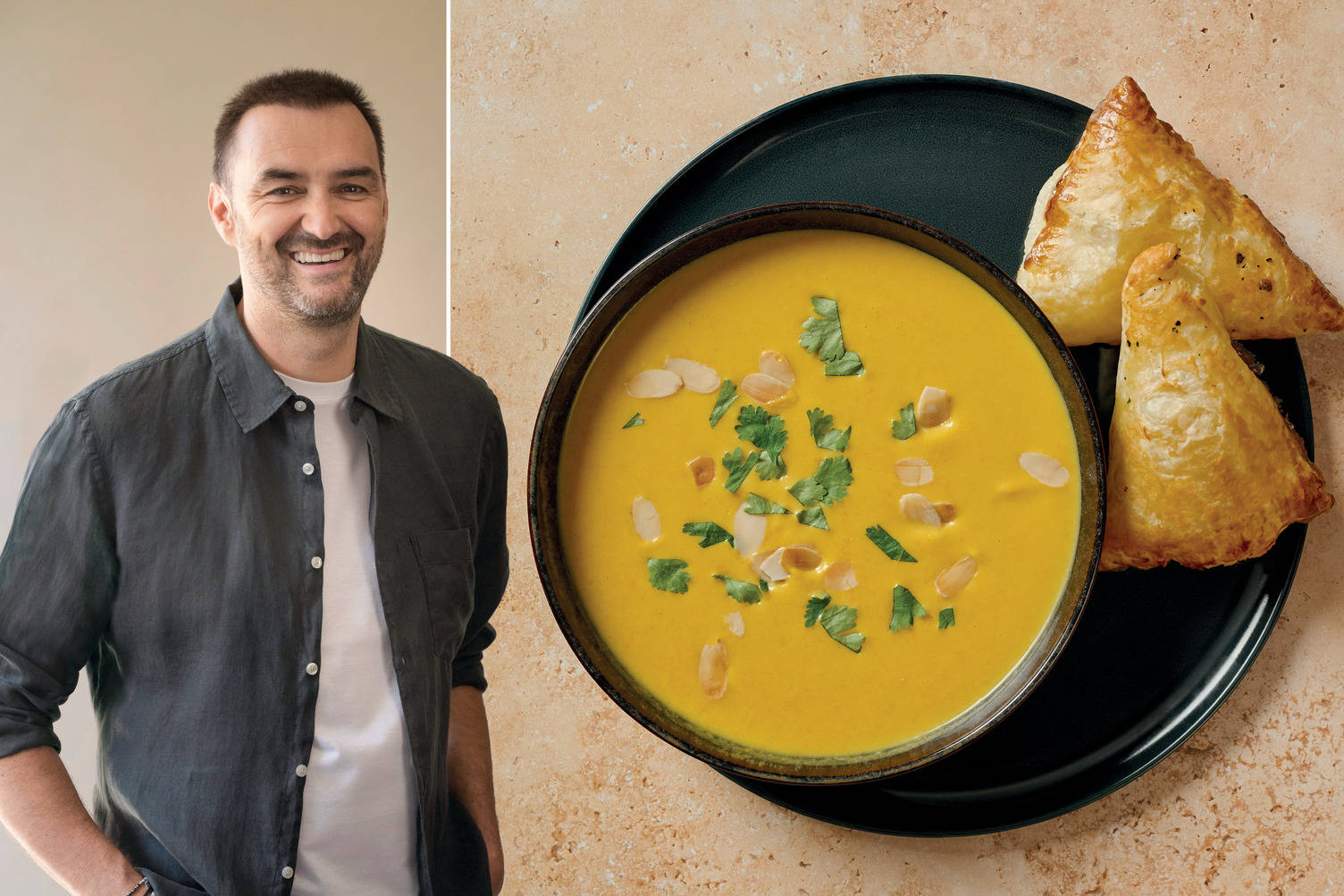 Velouté au potimarron de Cyril Lignac
