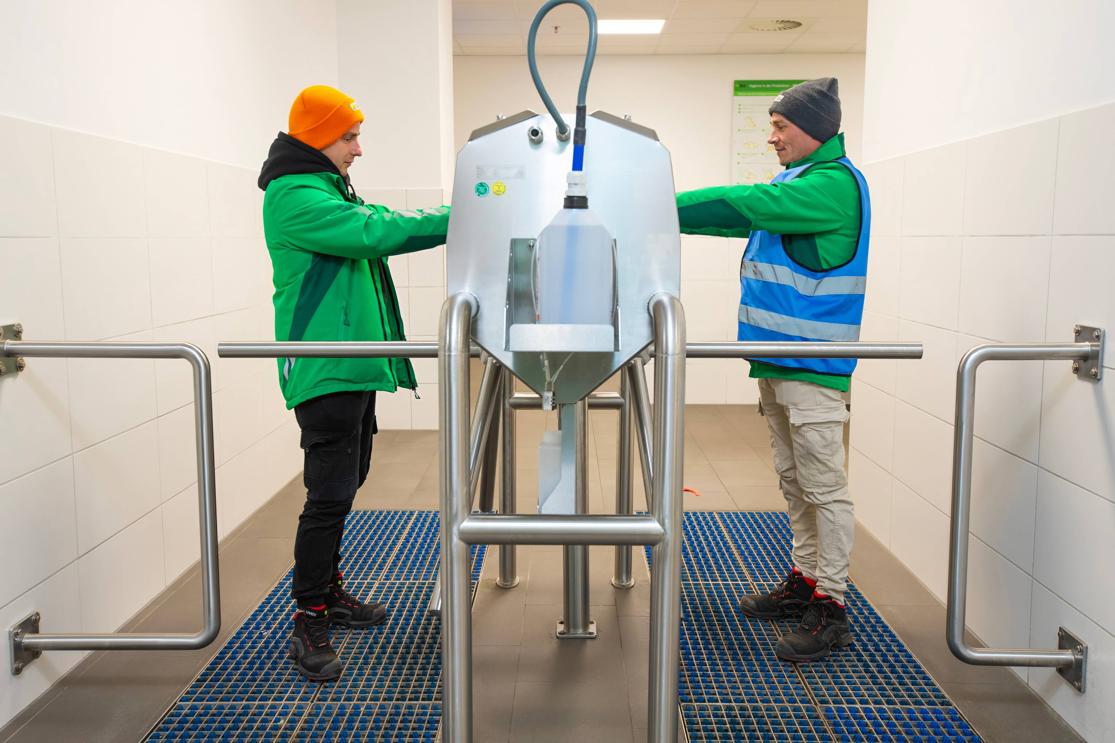 Sicherheit am Arbeitsplatz hat höchste Priorität 