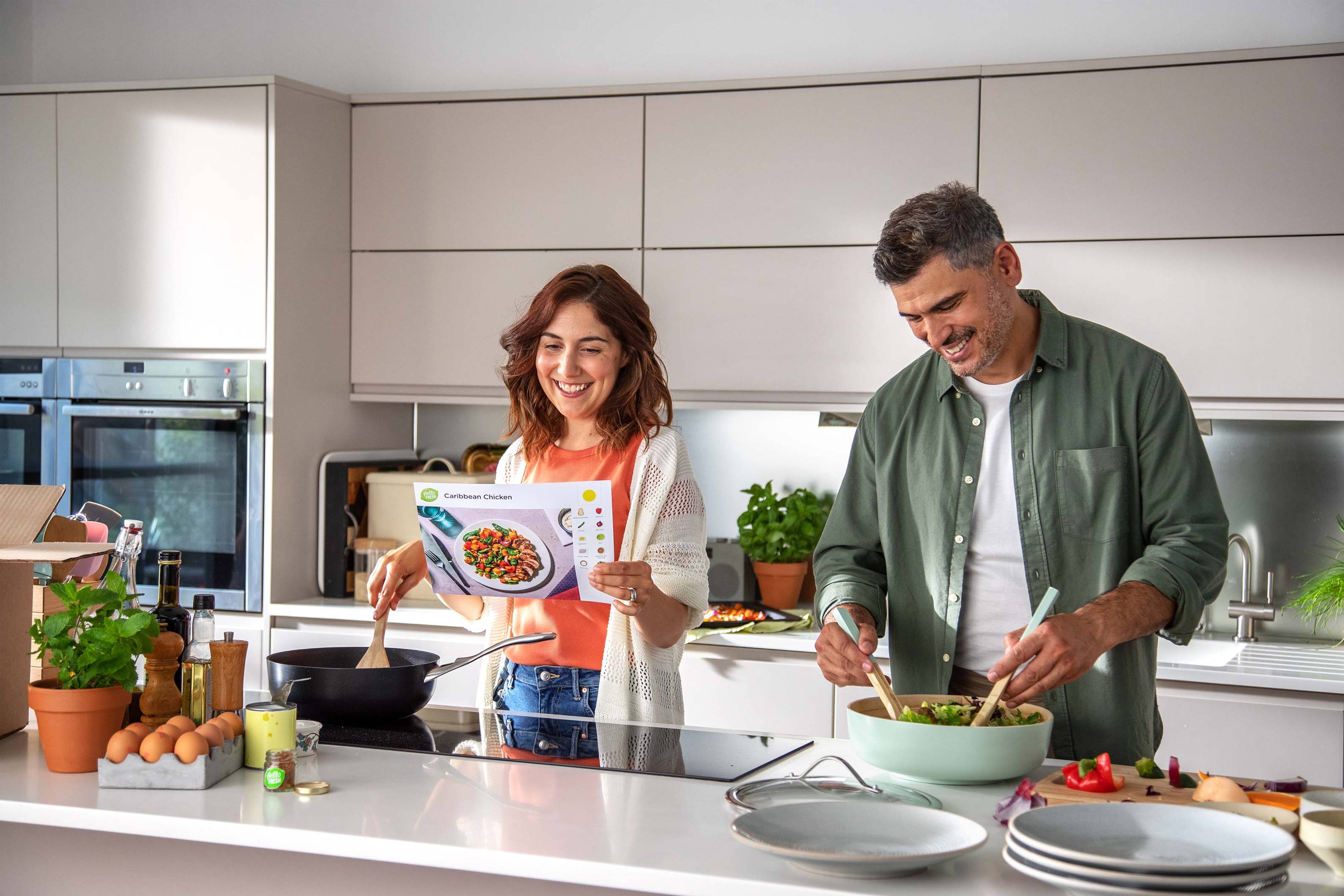 Kits de recetas a domicilio para que prepares una gran cena sin esfuerzo