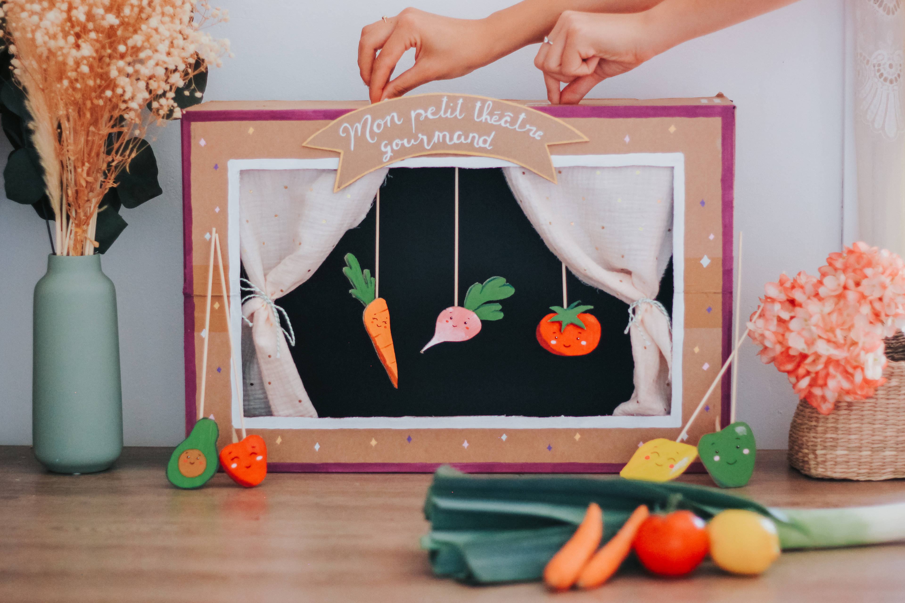 Créez votre propre théâtre gourmand !