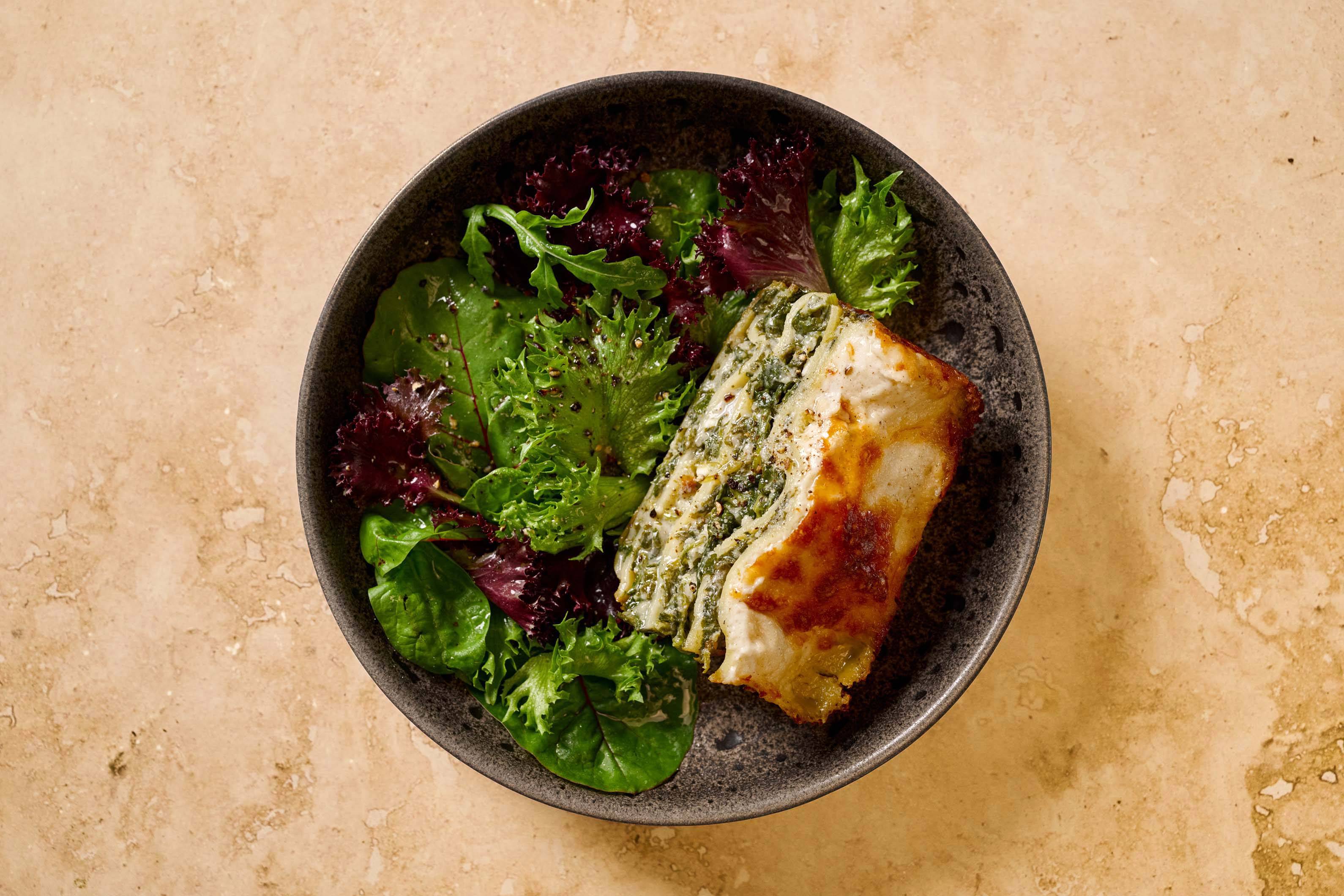 Lasagne vertes de Cyril Lignac menu preference image