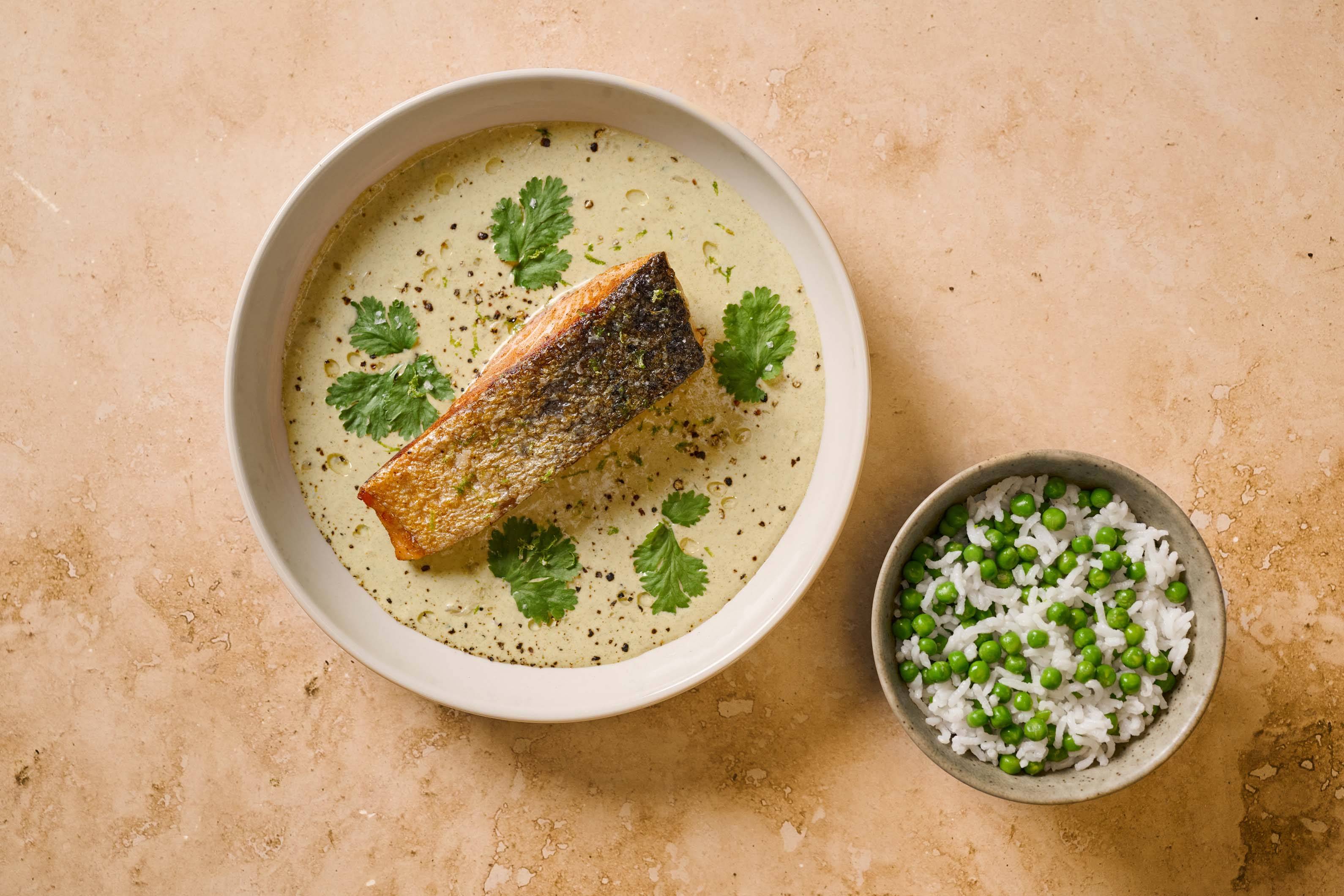 Saumon au bouillon thaï de Cyril Lignac menu preference image