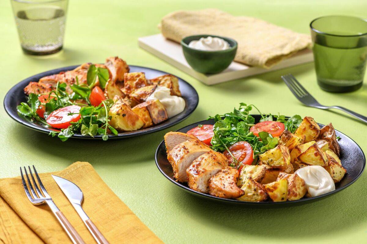 Image showcasing HelloFresh meals