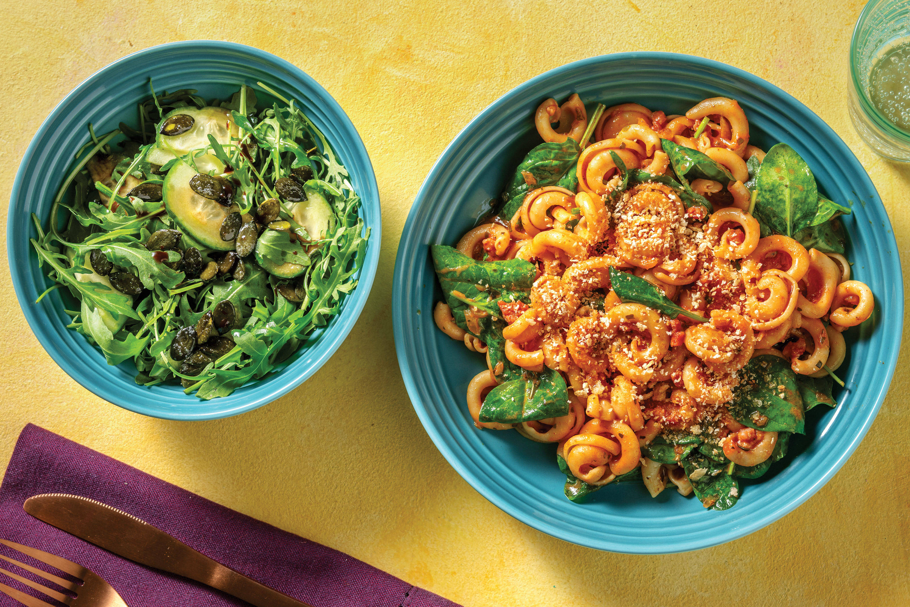 Quick Tomato and Bacon Trottole
