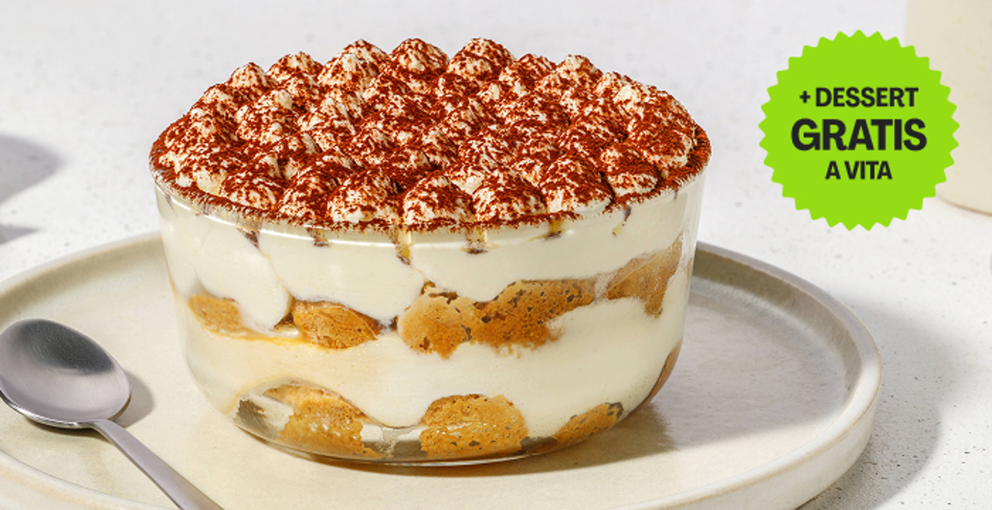 Gustati un Dessert Gratis ogni settimana