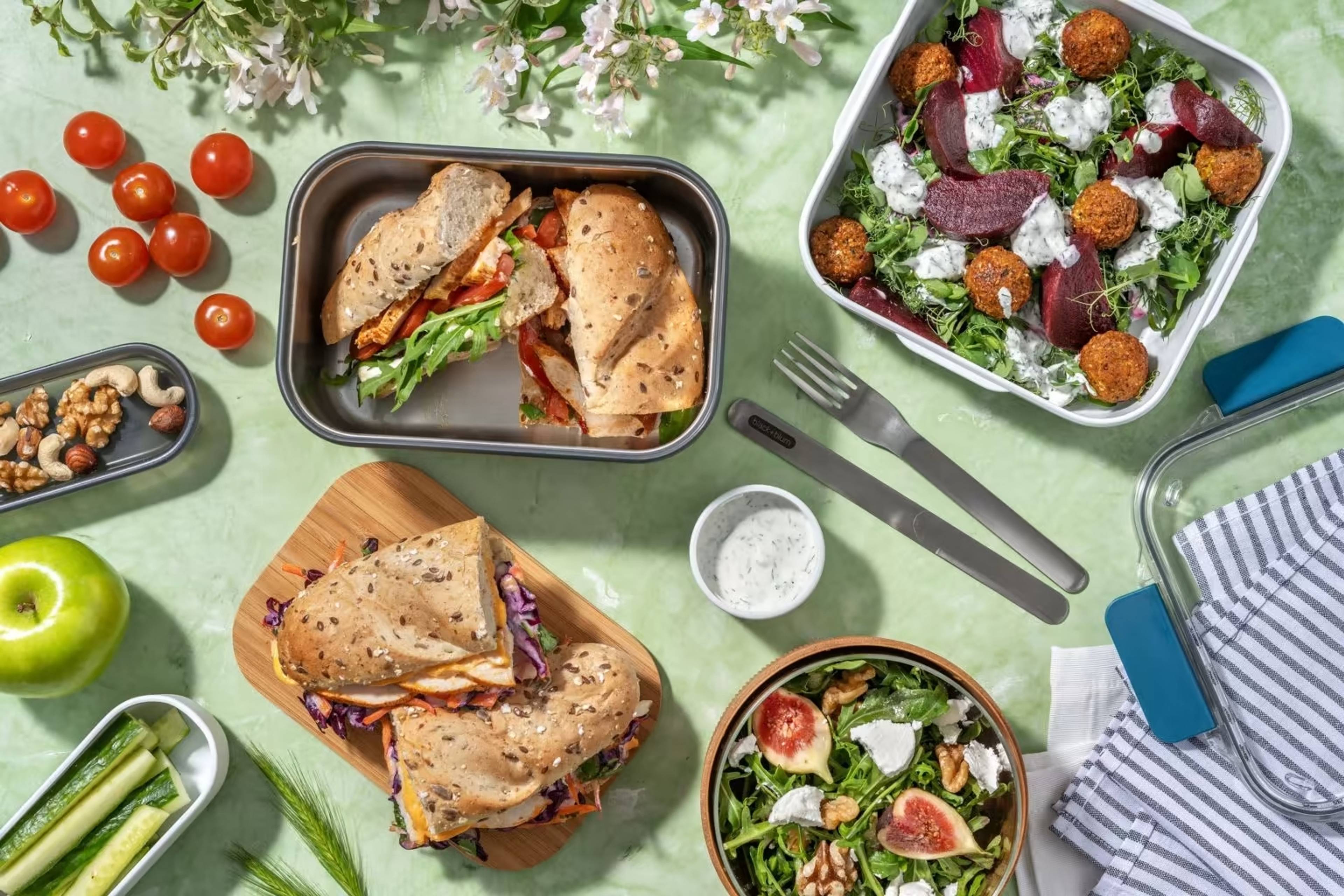 Pakket og klar med meal prep