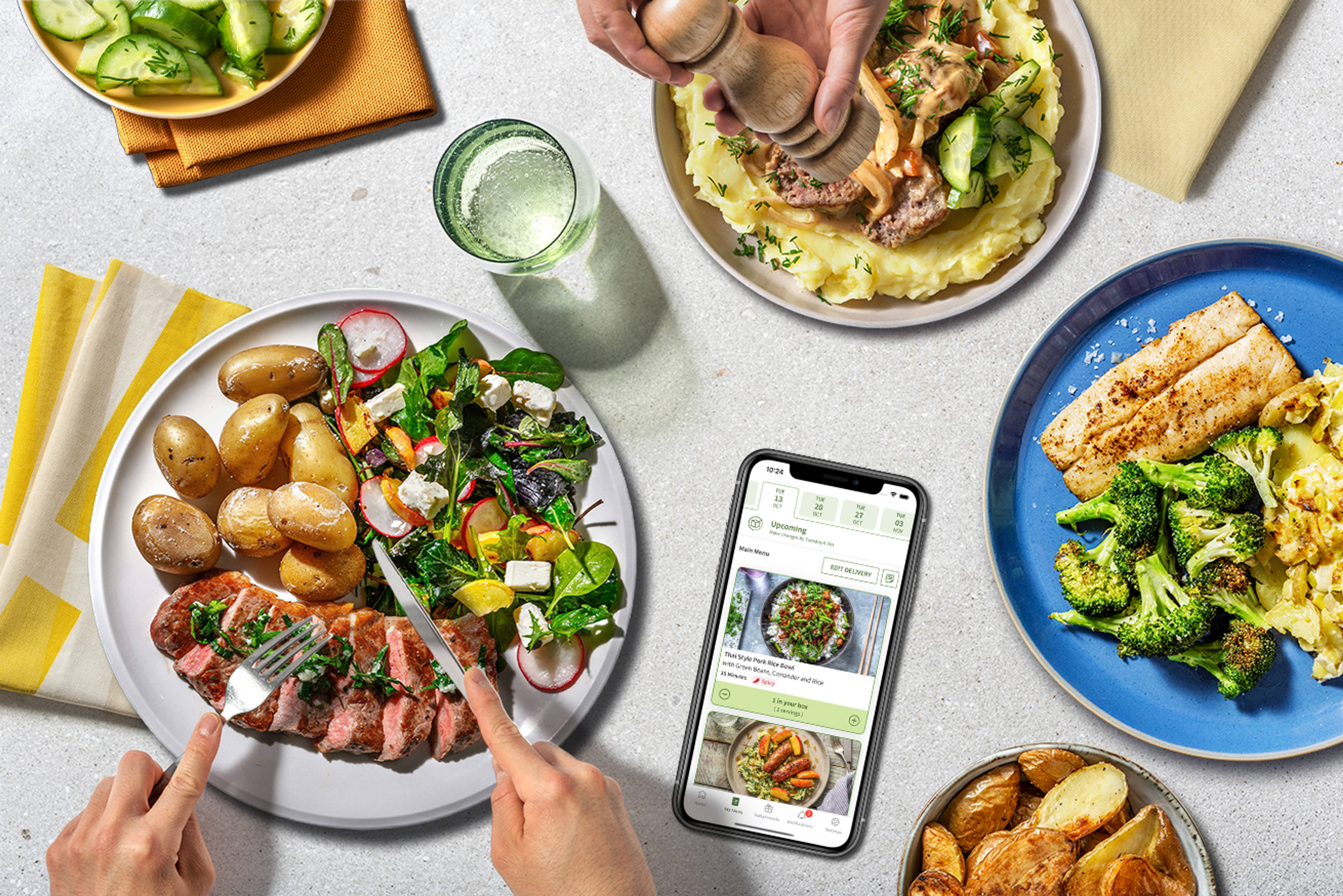 Ahorra en tus cenas con los descuentos de HelloFresh