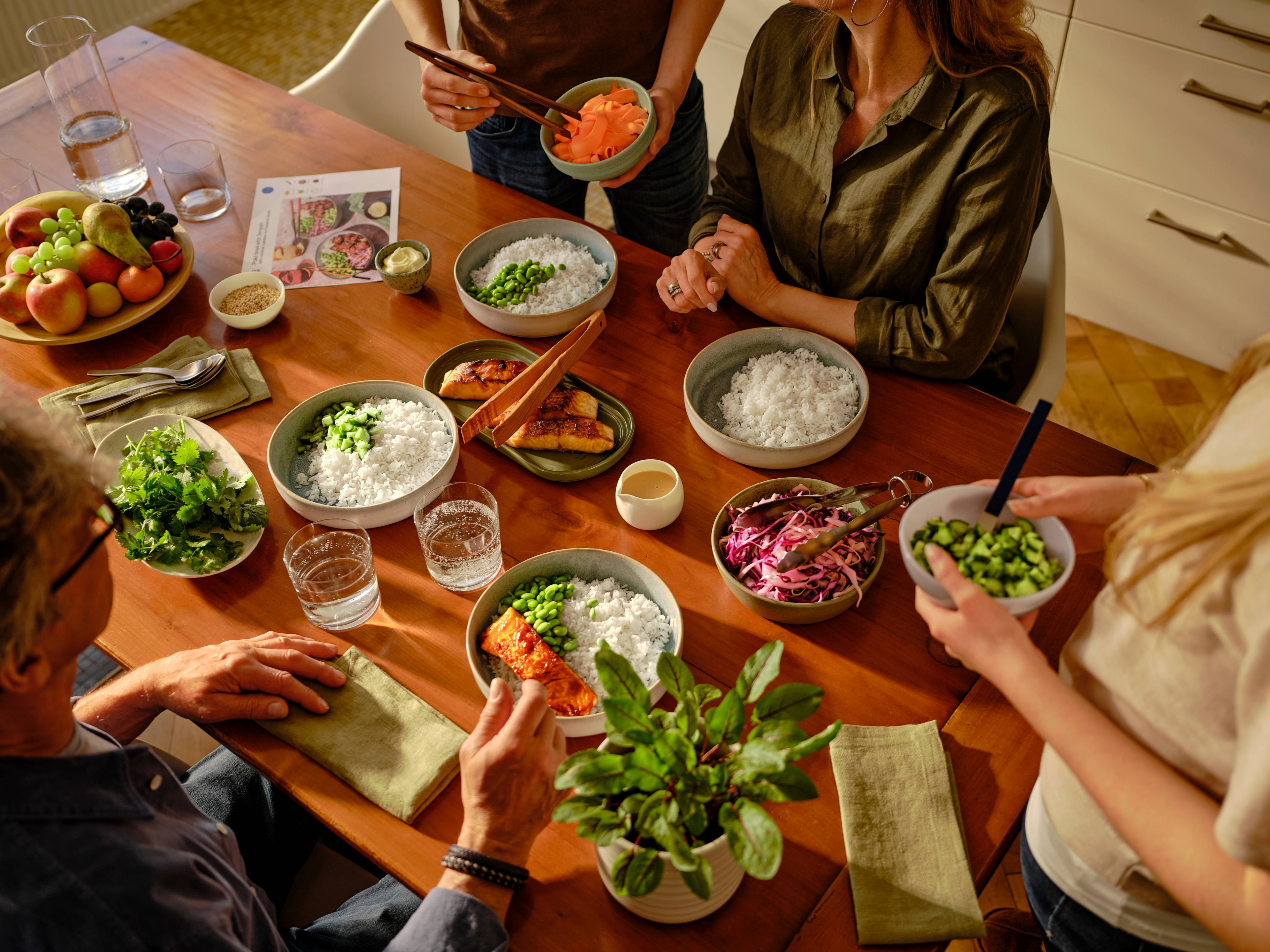 1. Hemmet blir restaurangen