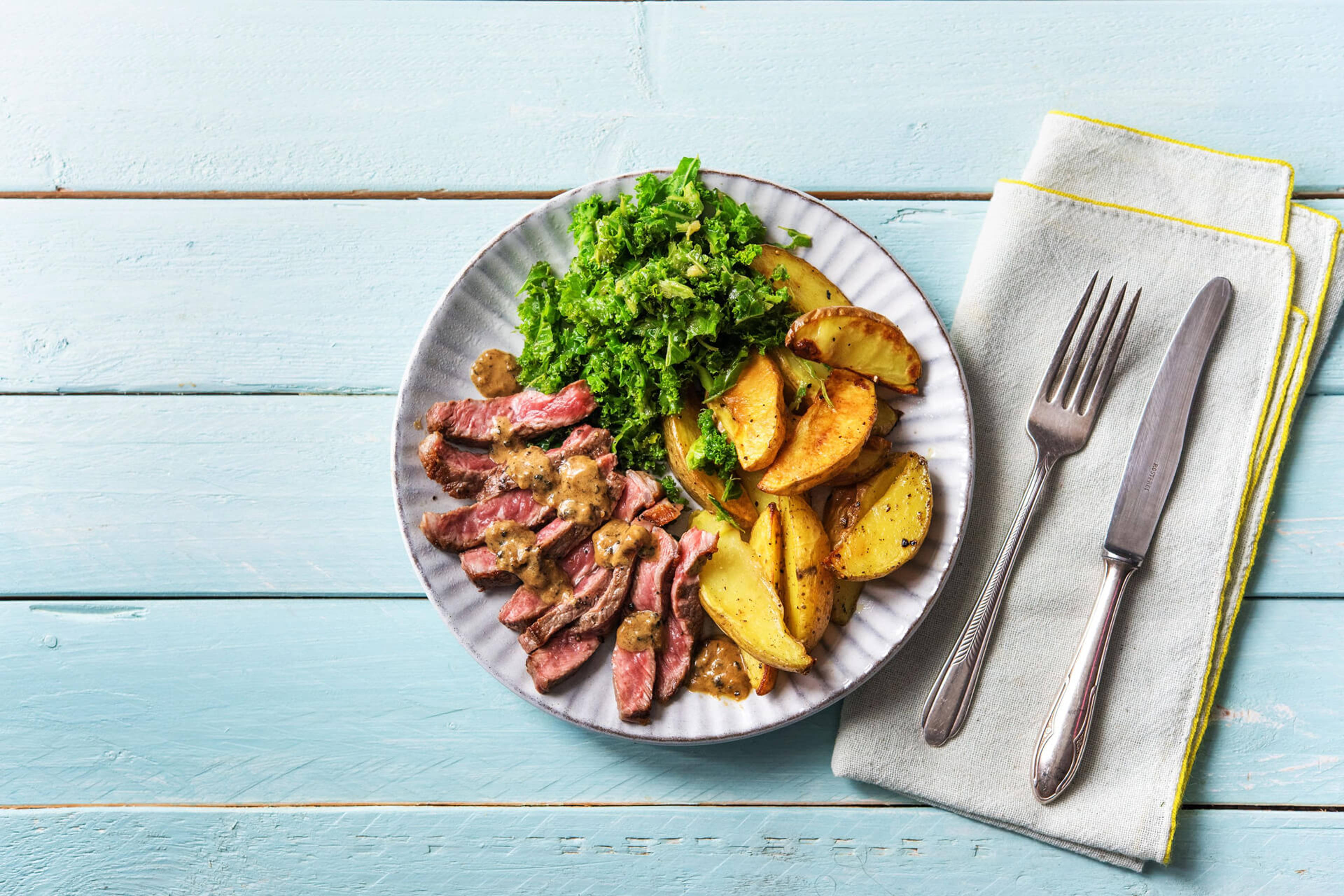 When Steak met Potato’s menu preference image