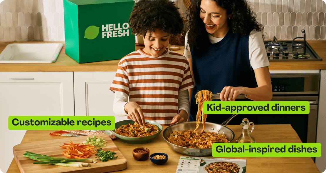 97% of home cooks said their HelloFresh meals were delicious