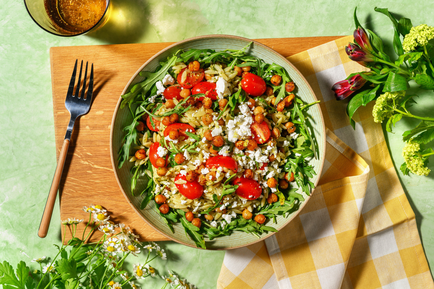 Upgrading Your Orzo with Fresh Ingredients