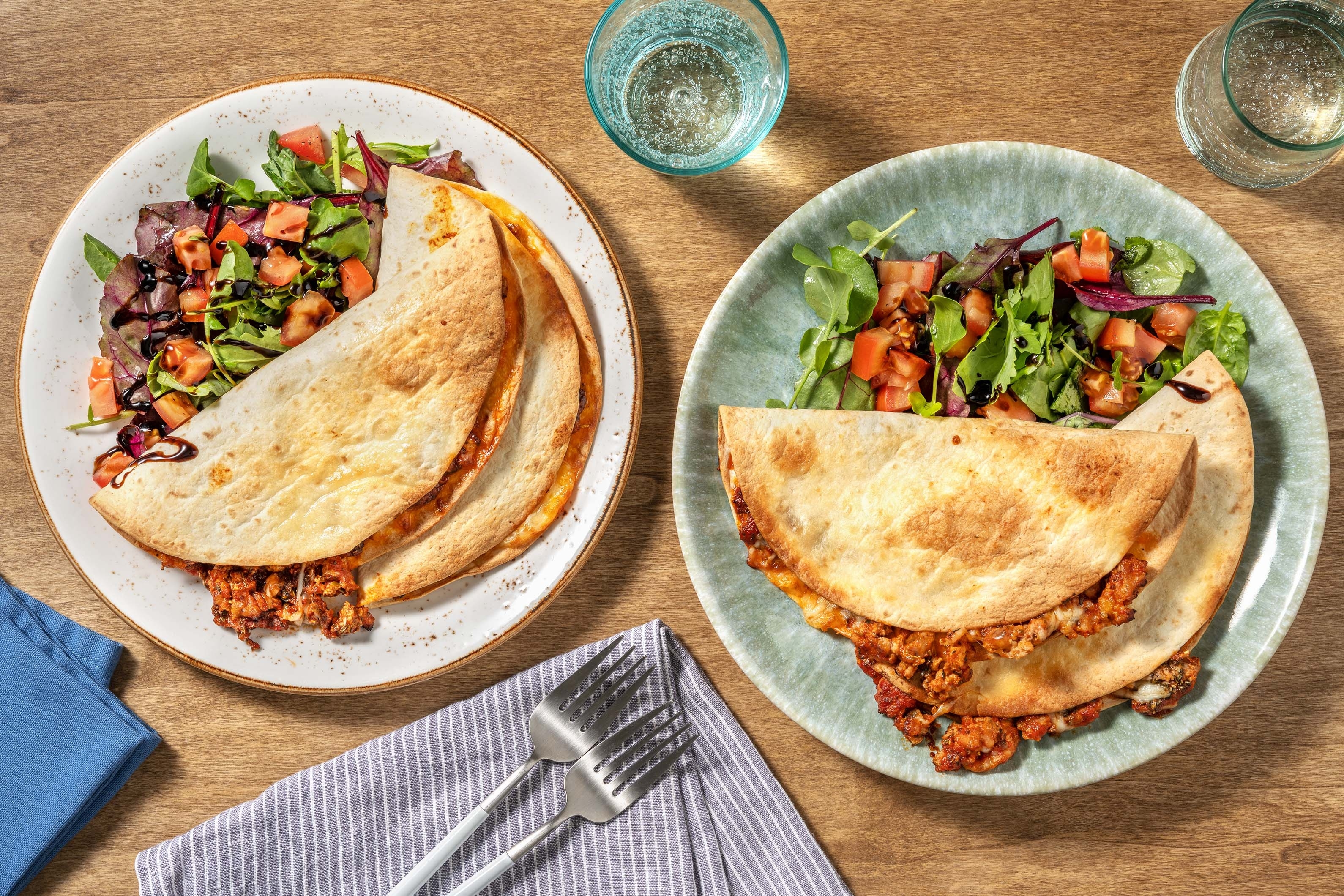 How do you make quesadillas?
