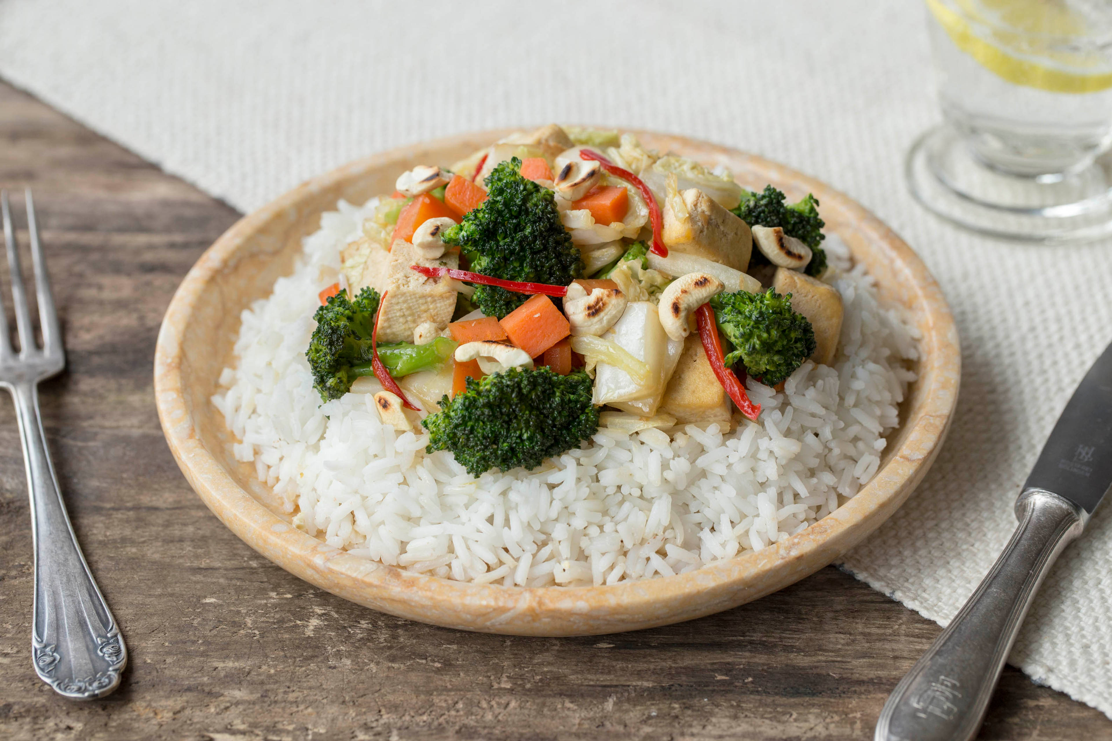 Tofu-Gemüse-Pfanne