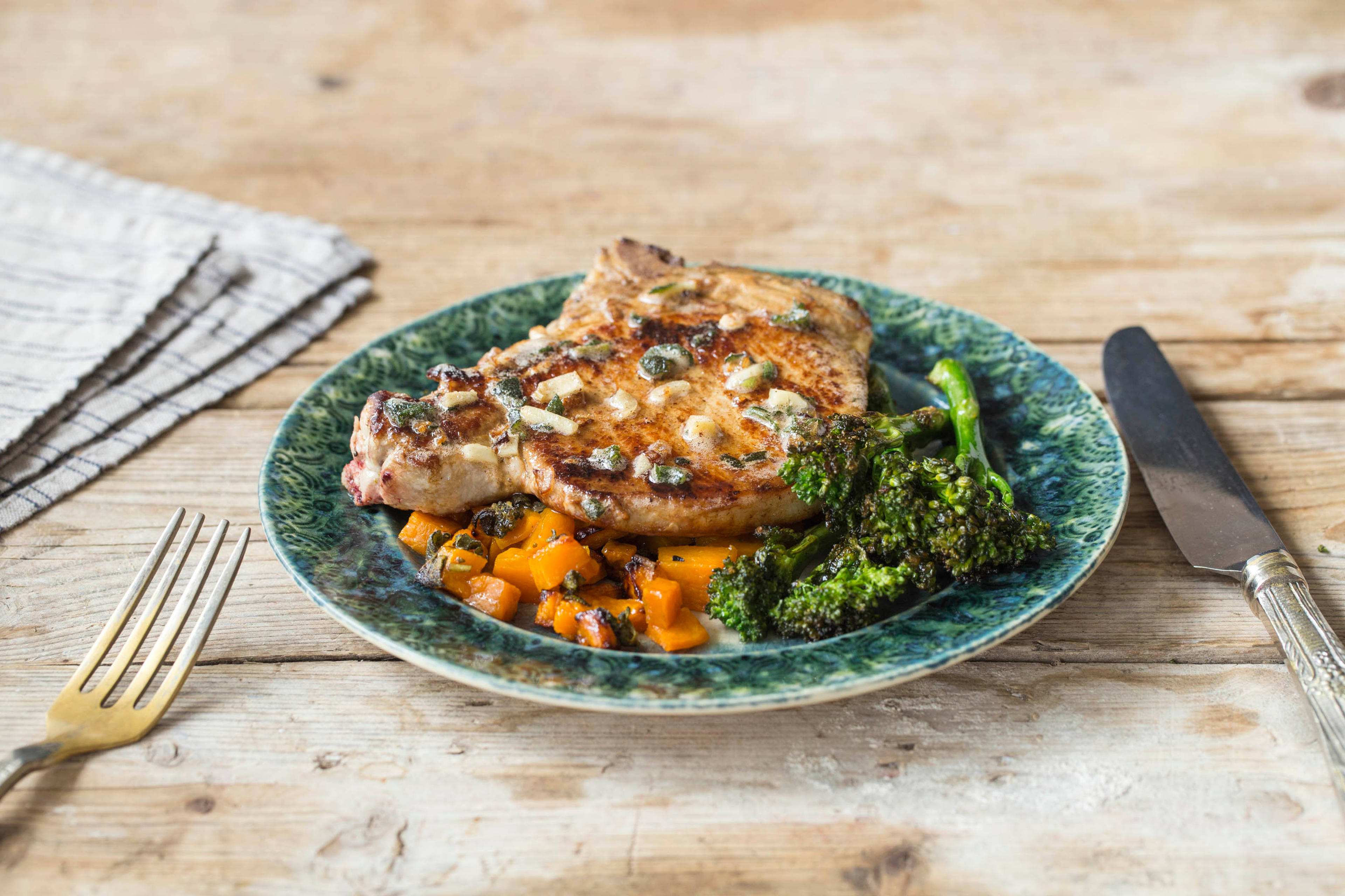 Sage-Butter Roasted Pork