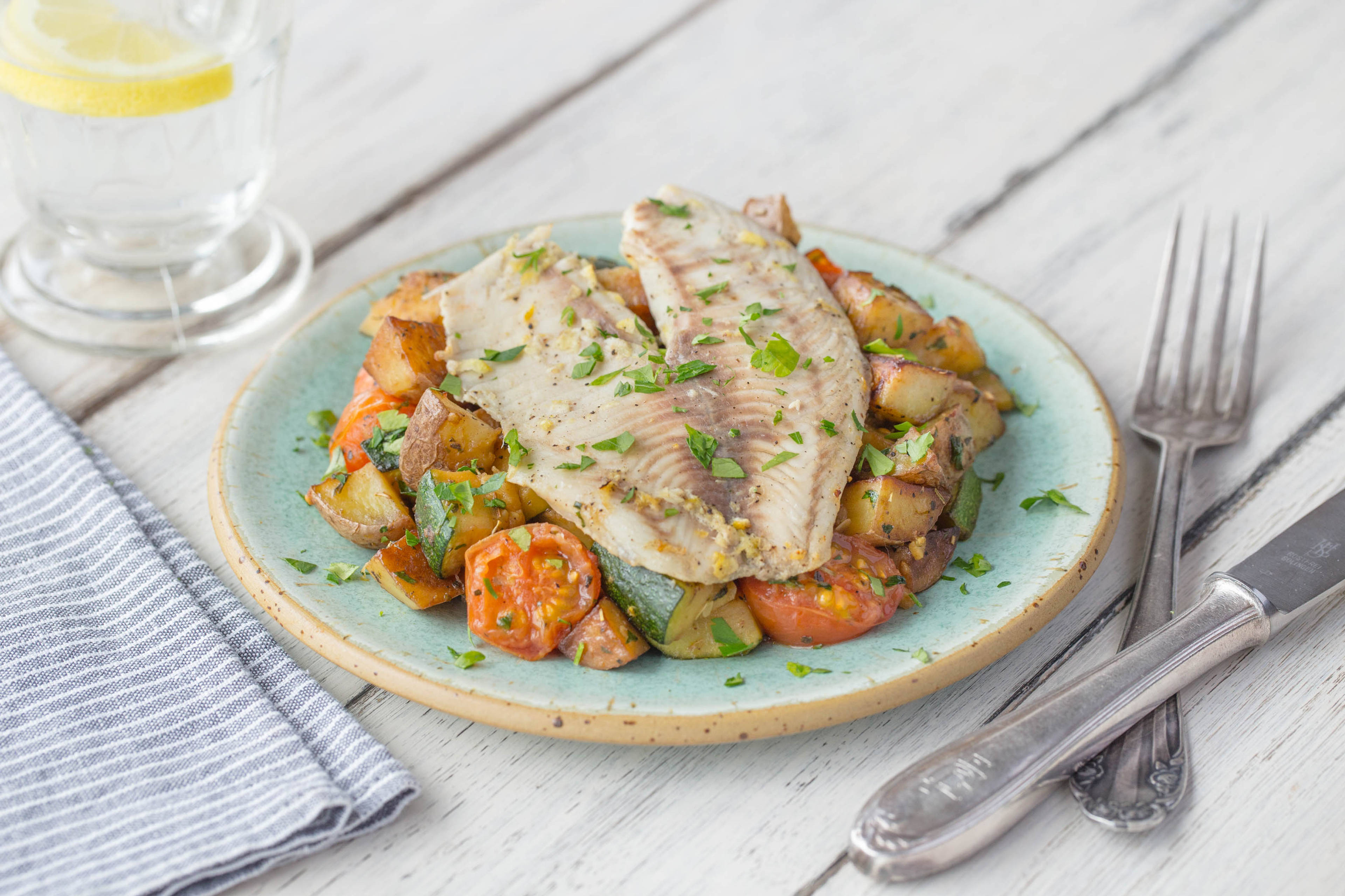 Lemon-Roasted Tilapia