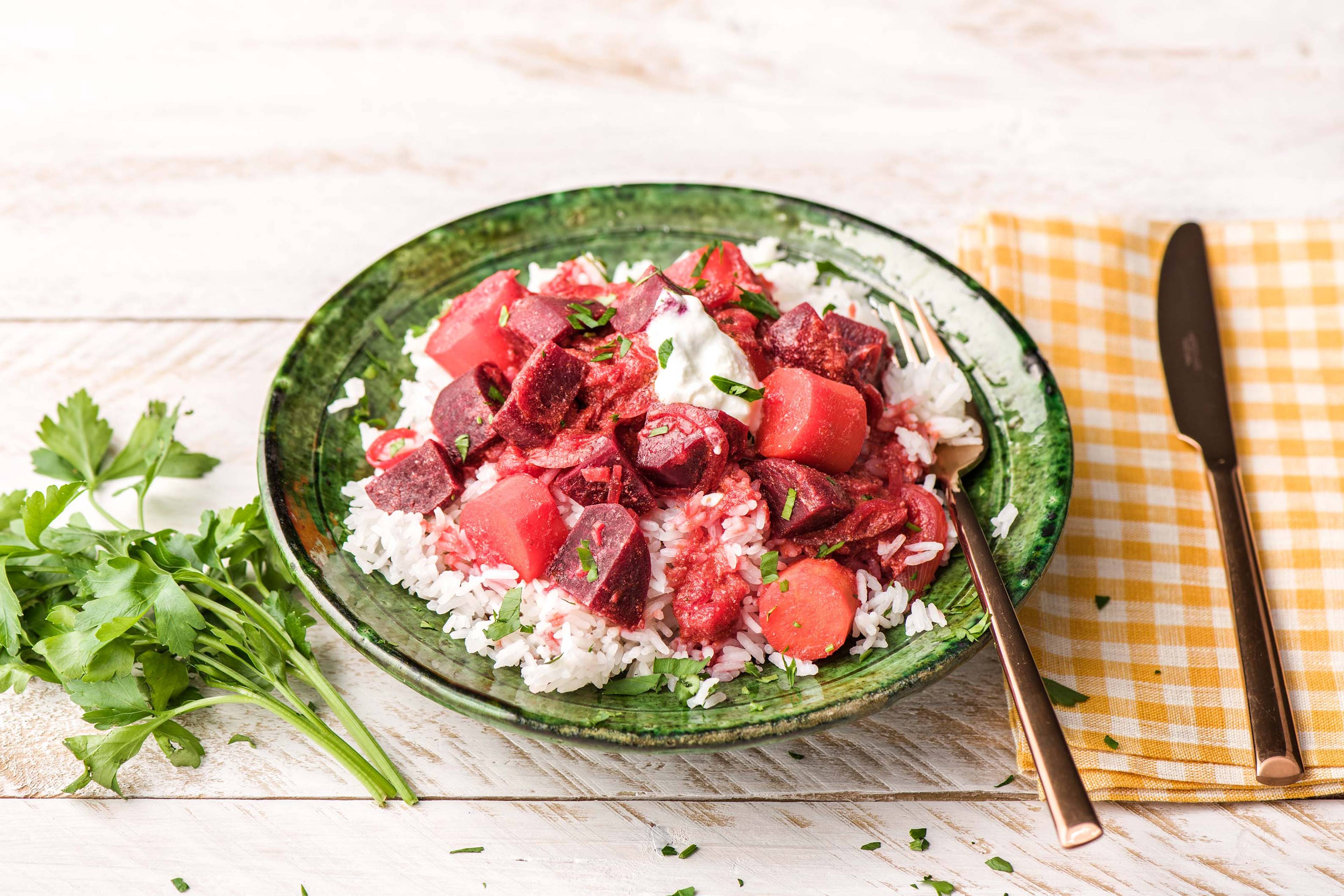Rote Bete-Curry